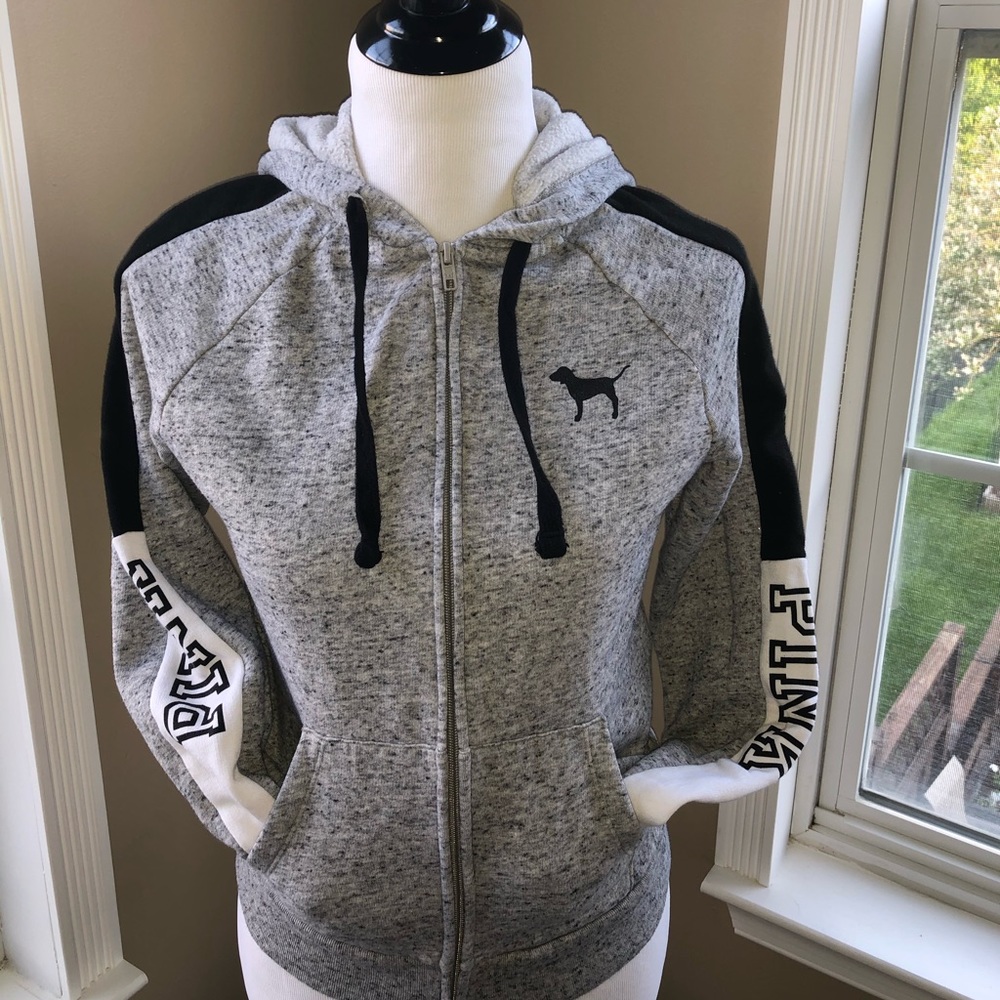 PINK brand zip-up hoodie!